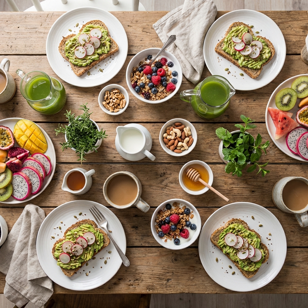 Breakfast with a view