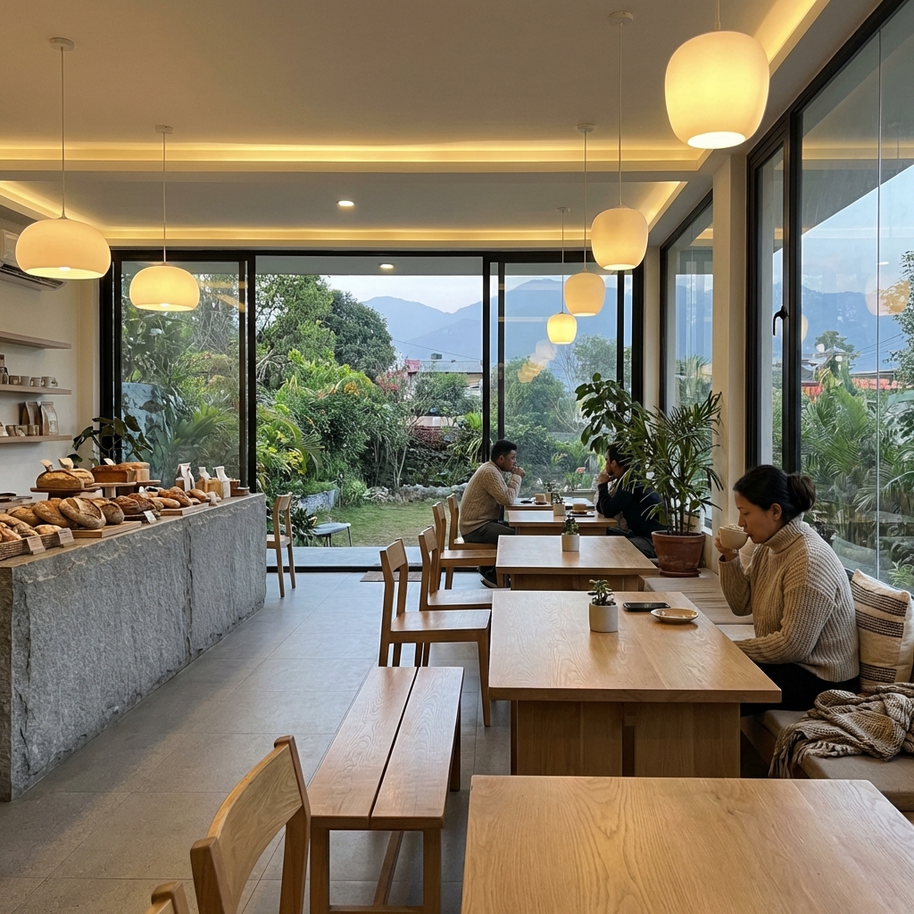 Interior of Dear Breakfast